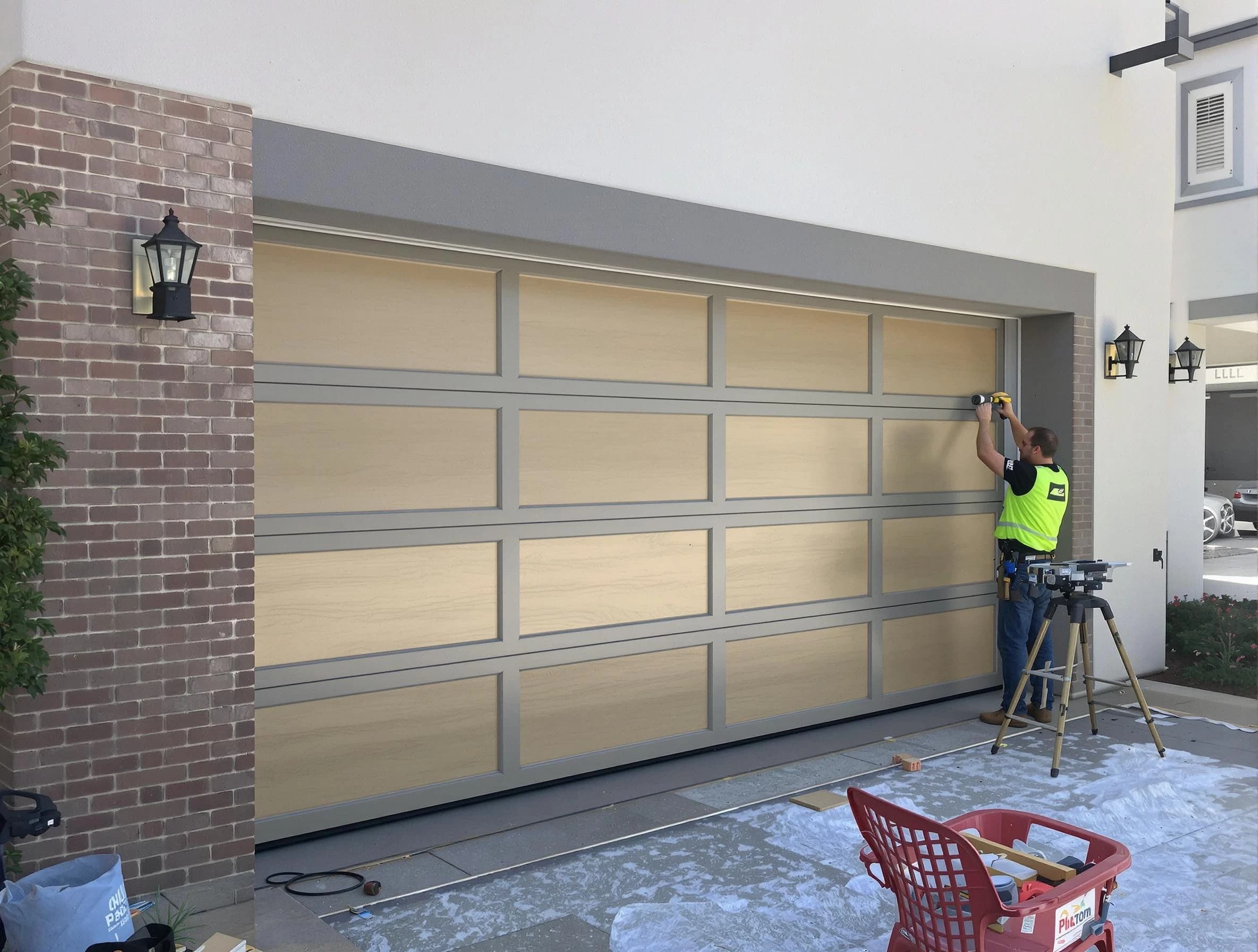 Garage door replacement service by Andover Garage Door Repair in Andover
