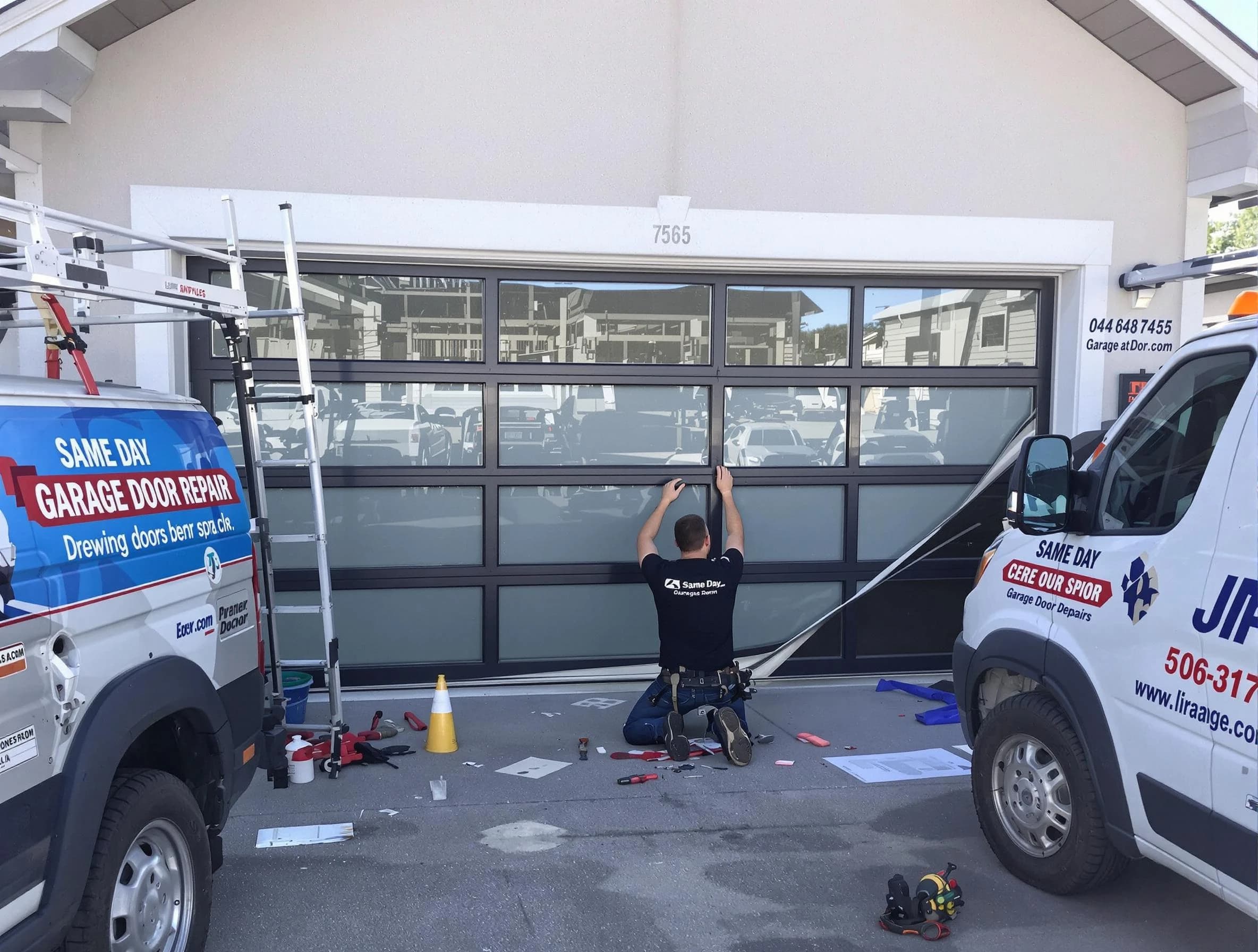 Andover Garage Door Repair providing same-day garage door repair in Andover