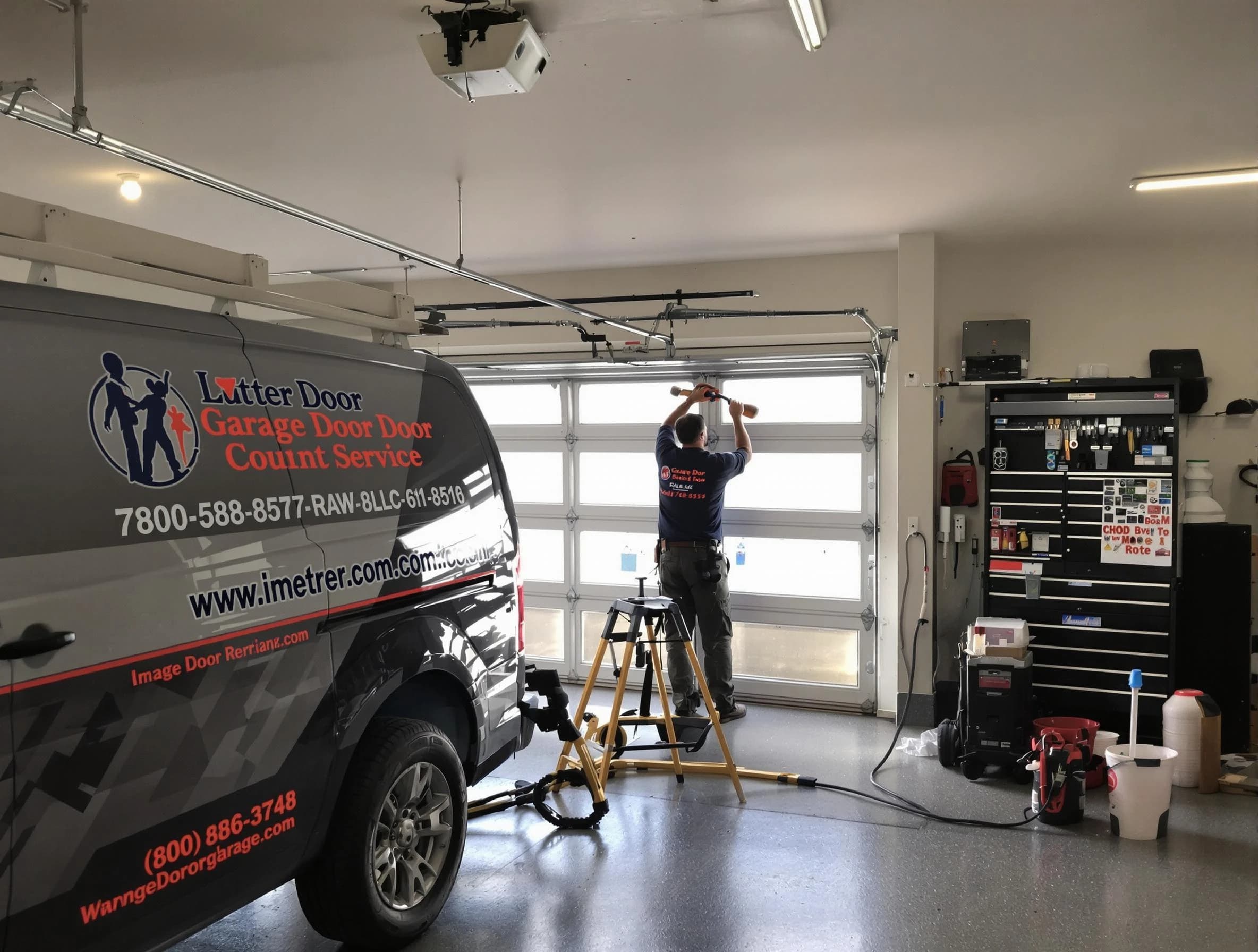 Andover Garage Door Repair rapid response team performing same-day repair in Andover