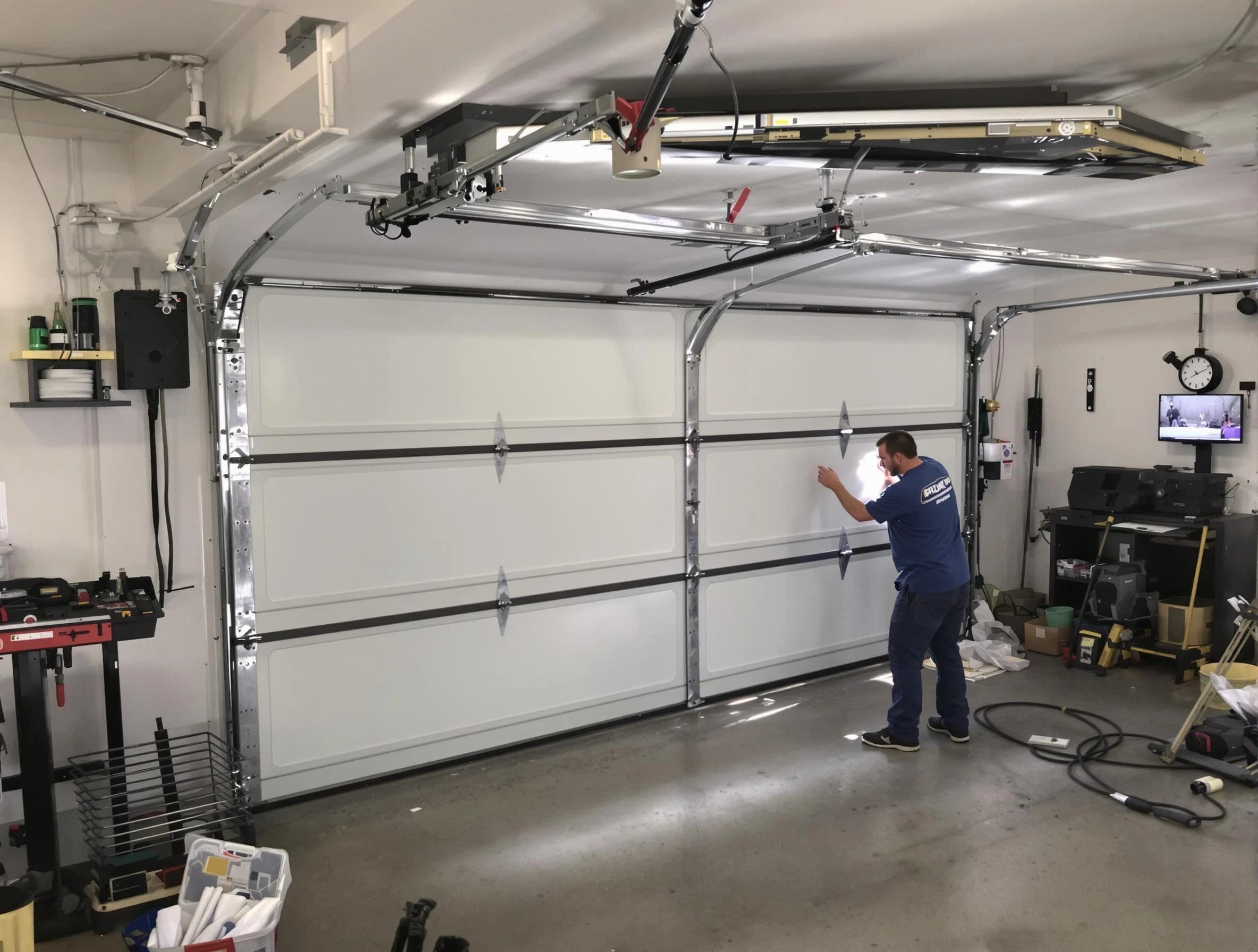 Professional garage door repair service by Andover Garage Door Repair in Andover