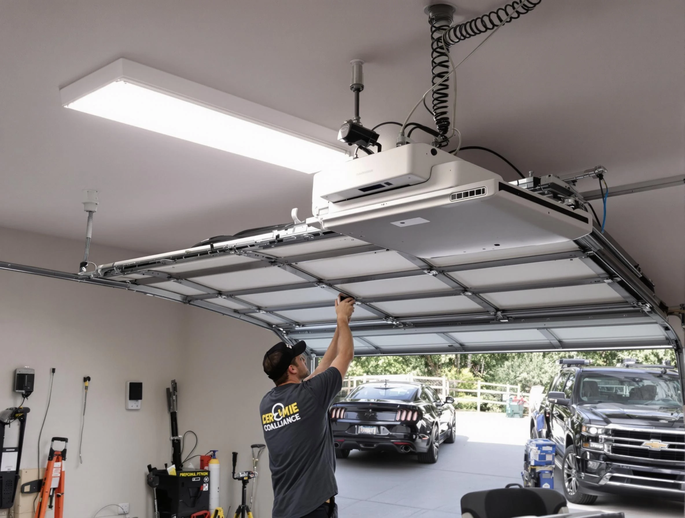 Garage Door Opener Installation in Andover