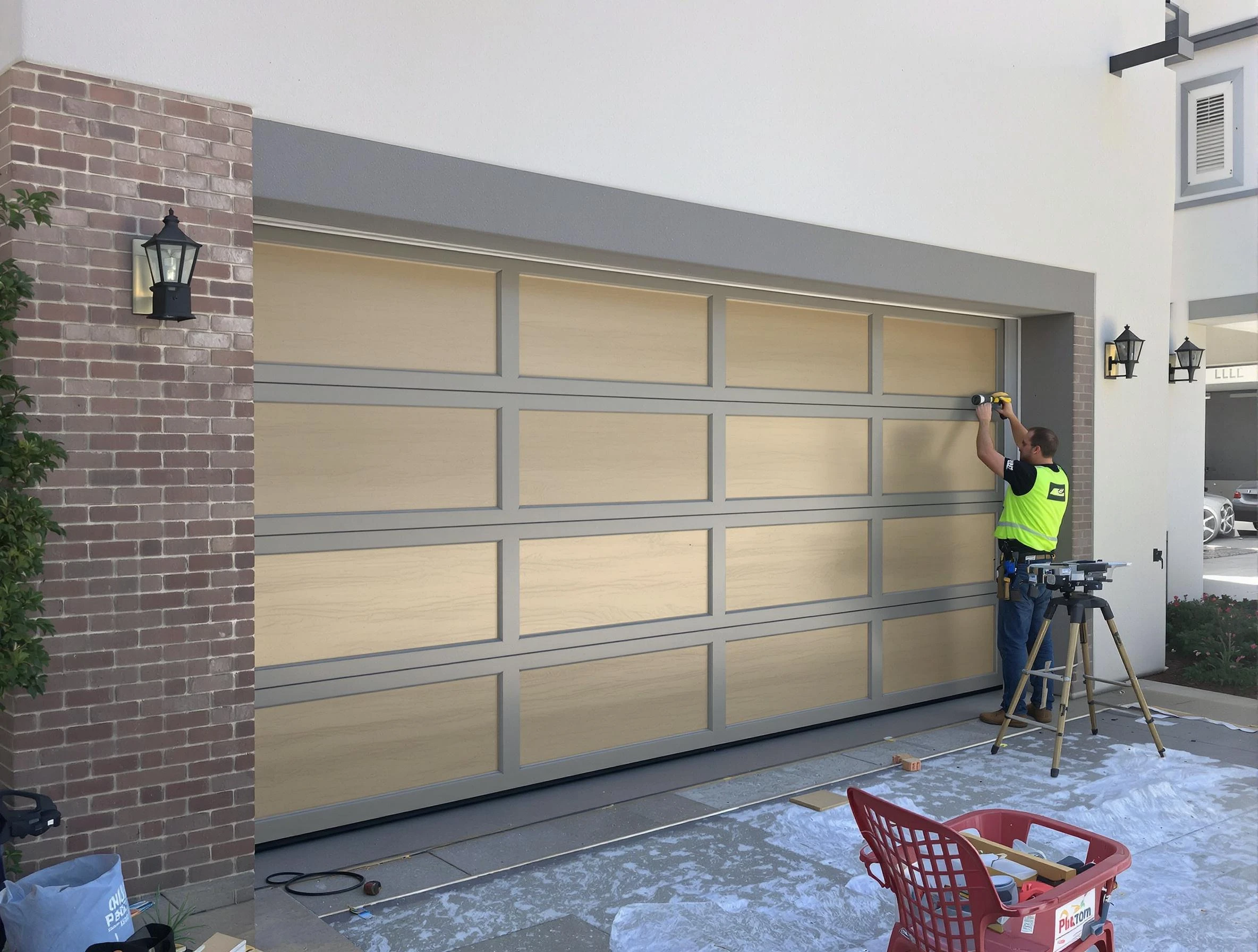 Garage door replacement service by Andover Garage Door Repair in Andover