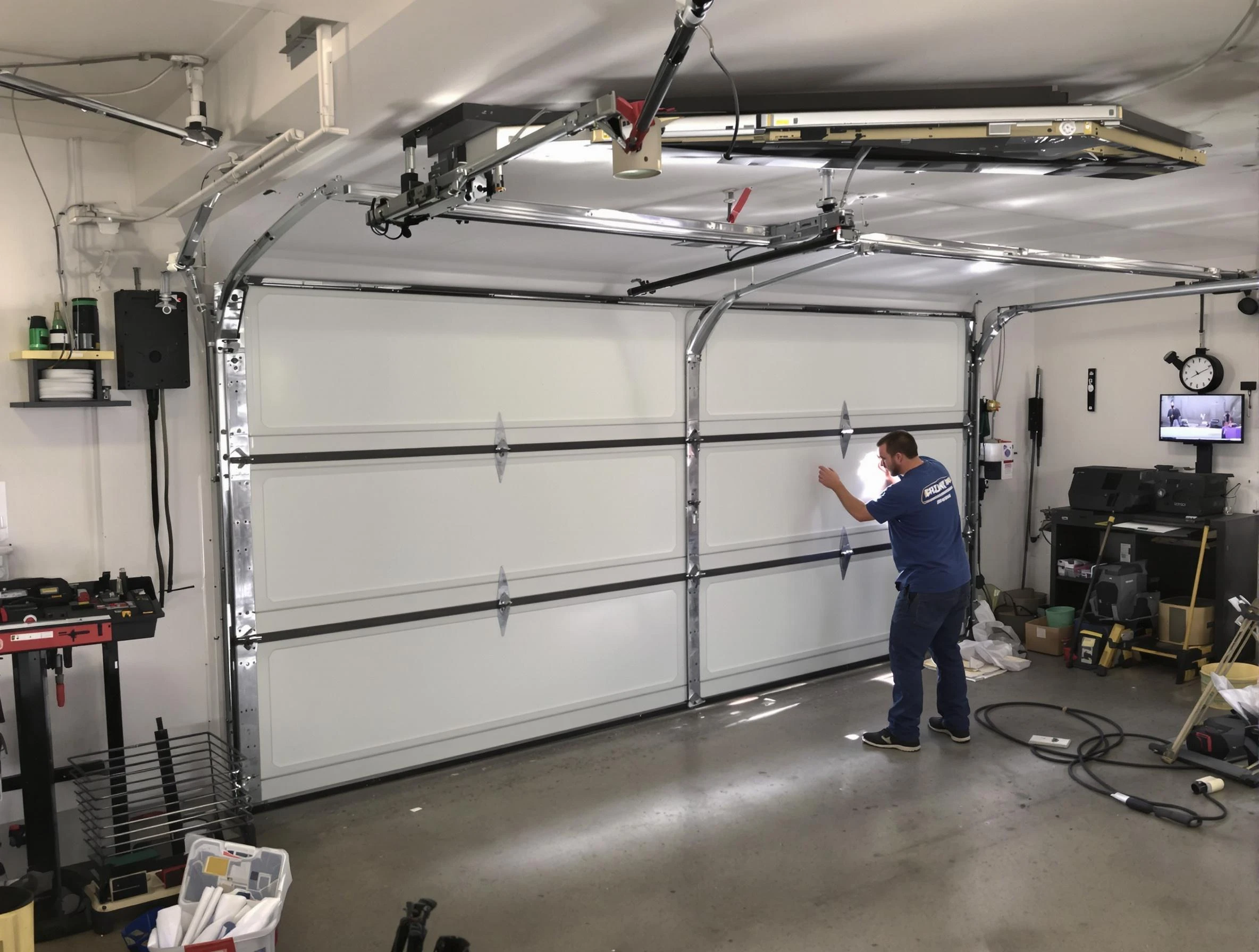 Professional garage door repair service by Andover Garage Door Repair in Andover